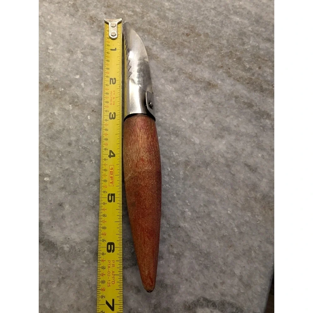 Vintage‎ Apple Peeler Corer Stainless Steeel with Wooden handle